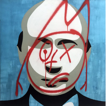 Œuvre contemporaine nommée « Vladimir », Réalisée par HERVé LOISEAU