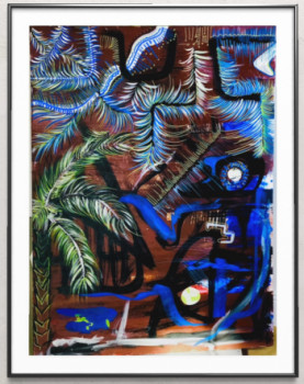 Œuvre contemporaine nommée « THE PALM », Réalisée par JAG