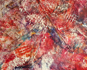 Œuvre contemporaine nommée « Ligne de force », Réalisée par LAURENCE MACHARD BRUJAS