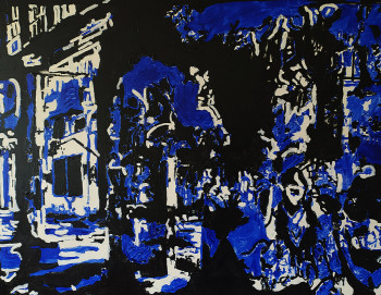 Œuvre contemporaine nommée « A desert Man », Réalisée par ELDJUNE