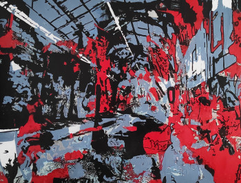 Œuvre contemporaine nommée « In Trouble », Réalisée par ELDJUNE