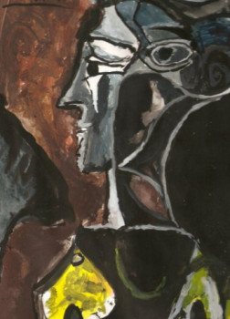 Œuvre contemporaine nommée « femme picasso », Réalisée par MICKAëL NAïM