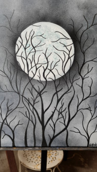 Œuvre contemporaine nommée « Crépuscule », Réalisée par SYBILLE AUDIGIER