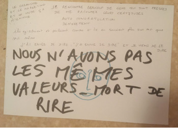 Œuvre contemporaine nommée « bobophrêne, j'ai un beau cerveau », Réalisée par DAVID SROCZYNSKI