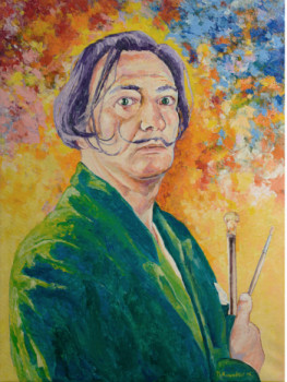 Œuvre contemporaine nommée « Salvador Dali », Réalisée par DENIS KUJUNDZIC