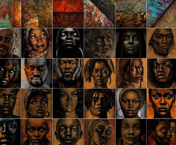 Œuvre contemporaine nommée « Héritage », Réalisée par ARTISTE CARIBéEN