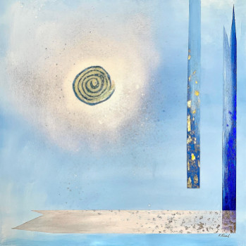 Œuvre contemporaine nommée « Legero », Réalisée par FLORENCE FéRAUD-AIGLIN