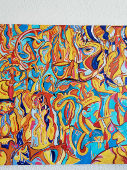 Œuvre contemporaine nommée « CARNAVAL », Réalisée par ROBERT BOSCH