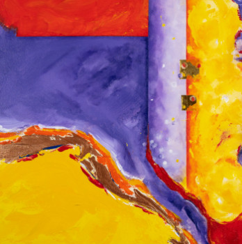 Œuvre contemporaine nommée « PORTAIL MULTIDIMENSIONNEL », Réalisée par JEAN-MARC GAYRAUD