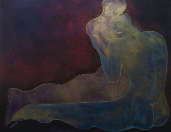 Œuvre contemporaine nommée « Eros 2 », Réalisée par PHILIPPE JAMIN