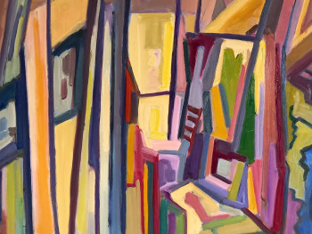 Œuvre contemporaine nommée « Grenier.... », Réalisée par LUCIEN COWLEY
