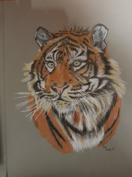 Œuvre contemporaine nommée « TIGRE 2 », Réalisée par SYLOU