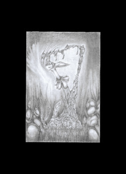 Œuvre contemporaine nommée « Enchanted Harp », Réalisée par DYSTOMANIA