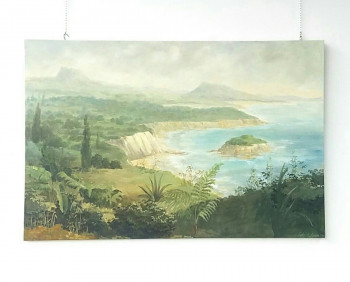 Œuvre contemporaine nommée « La baie de Loya », Réalisée par SOPHIE DE SAGAZAN