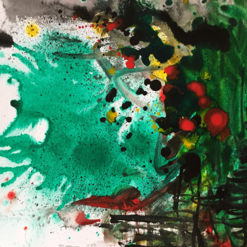 Œuvre contemporaine nommée « Sans titre », Réalisée par ANNE GERBIER