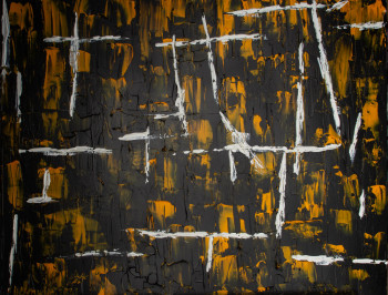 Œuvre contemporaine nommée « Peinture acrylique 5022 », Réalisée par BELMUDéS