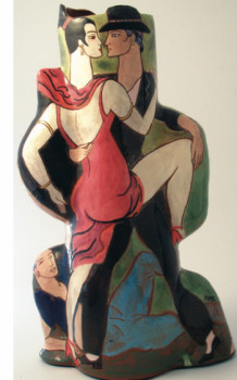 Œuvre contemporaine nommée « Tango », Réalisée par MIKE KAY
