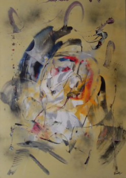 Œuvre contemporaine nommée « Abstract Involvement », Réalisée par HERCO VITULLI DIT HERCO