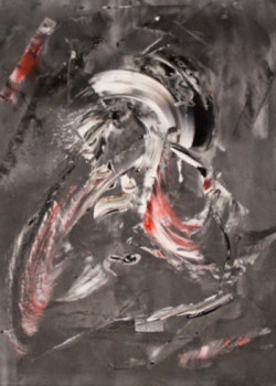 Œuvre contemporaine nommée « Shuriken », Réalisée par HERCO VITULLI DIT HERCO