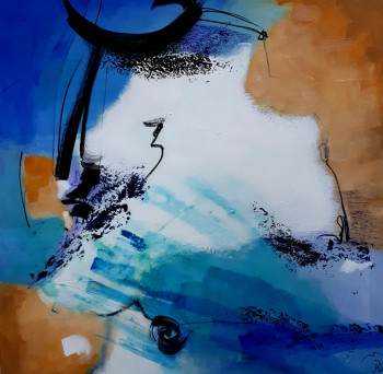 Œuvre contemporaine nommée « Passage », Réalisée par MONIQUE DOUVIER