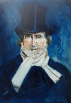 Œuvre contemporaine nommée « Giuseppe Verdi II », Réalisée par PHILIPPE JAMIN