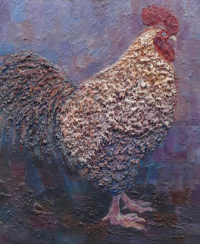Œuvre contemporaine nommée « Le coq », Réalisée par PHILIPPE JAMIN