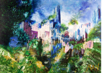 Œuvre contemporaine nommée « CENTRAL PARK », Réalisée par MAN