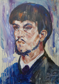 Œuvre contemporaine nommée « Claude Debussy " La renaissance " », Réalisée par PHILIPPE JAMIN