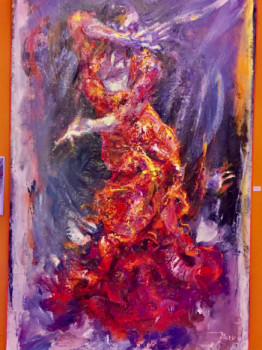 Œuvre contemporaine nommée « Flamenco », Réalisée par MORY