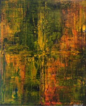 Œuvre contemporaine nommée « Féérie d'automne », Réalisée par STéPHANE DROIT