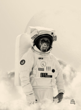 Œuvre contemporaine nommée « SpaceConqueror », Réalisée par BASTIEN BOSTON