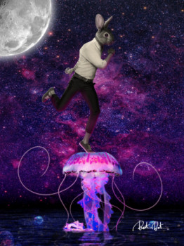Œuvre contemporaine nommée « Jelly Jump », Réalisée par BASTIEN BOSTON