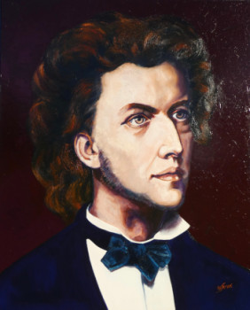 Œuvre contemporaine nommée « Frederic Chopin », Réalisée par PHILIPPE JAMIN