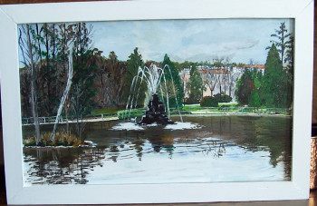 Œuvre contemporaine nommée « Parc du Puy en Velay », Réalisée par NADINE MASSET