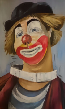Œuvre contemporaine nommée « "LE clown.." », Réalisée par MARC DANCRE