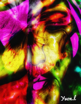 Œuvre contemporaine nommée « Peine perdue », Réalisée par LAURENT YVON