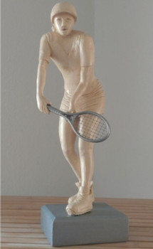 Œuvre contemporaine nommée « L’engagement -  #Tennis », Réalisée par DIDIER LEMAHIEU