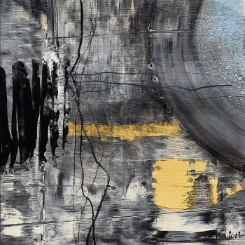 Œuvre contemporaine nommée « Rencontre du 3eme type », Réalisée par THEB