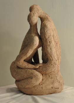 Œuvre contemporaine nommée « Le couple passion Ii », Réalisée par PHILIPPE JAMIN