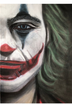 Œuvre contemporaine nommée « Joker », Réalisée par M.O