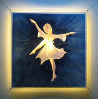 Œuvre contemporaine nommée « Danse (sollution éclairée) », Réalisée par LAULPIC