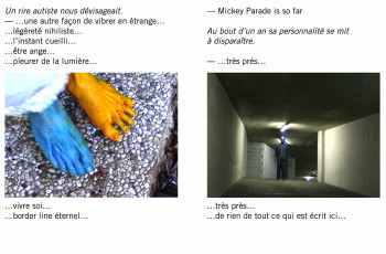 Œuvre contemporaine nommée « 3/4 gadget littéral (inside) 9 », Réalisée par DAVID SROCZYNSKI