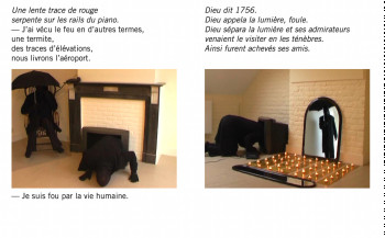 Œuvre contemporaine nommée « 3/4 gadget littéral (inside) 19 », Réalisée par DAVID SROCZYNSKI