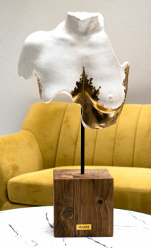 Œuvre contemporaine nommée « Gold Woman VI », Réalisée par BARTOLHOMEW