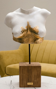 Œuvre contemporaine nommée « Gold Woman VIII », Réalisée par BARTOLHOMEW