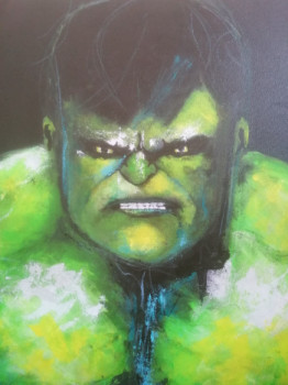 Œuvre contemporaine nommée « hulk », Réalisée par DECLERCQ