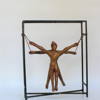 Œuvre contemporaine nommée « Couple (n° 302) », Réalisée par DIDIER FOURNIER