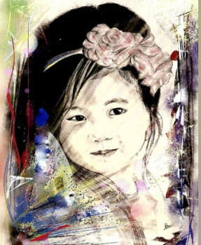 Œuvre contemporaine nommée « Little asian », Réalisée par DENNISG