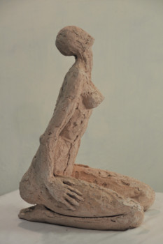 Œuvre contemporaine nommée « Contemplation lunaire », Réalisée par PHILIPPE JAMIN