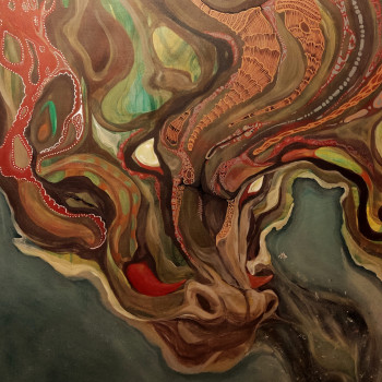 Œuvre contemporaine nommée « Dragoon », Réalisée par JAVELLE